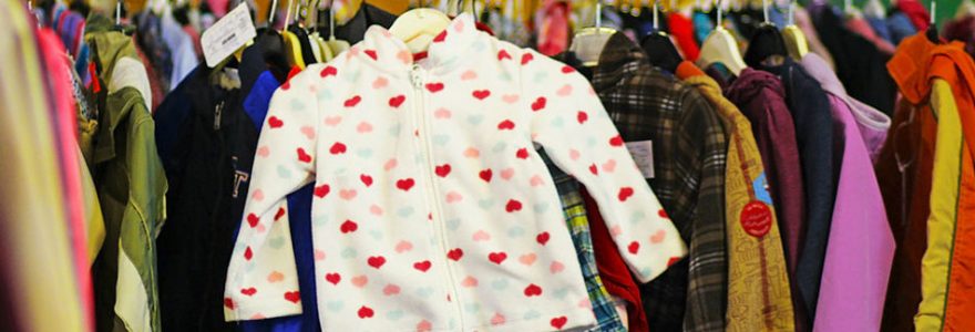 vêtements d'occasion pour enfants