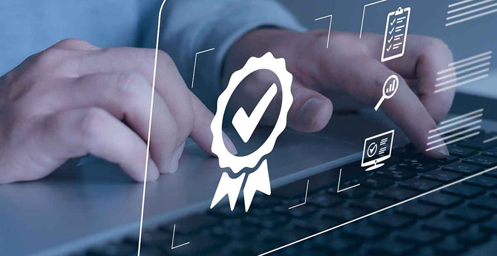 Salle serveurs sécurisée d'un prestataire de service de confiance qualifié avec infrastructure de certification eIDAS
